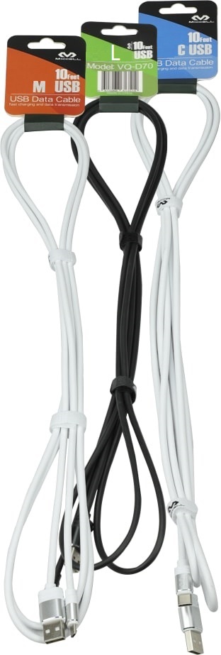 S67 Miccell USB Data Cable 10ft [D70] C